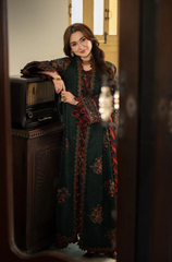 Asim Jofa - 3PC Lawn Embroidered Suit - FFU0354 - Farakh Fabrics