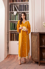 Mirana - 3PC Lawn Embroidered Suit - FFU0128 - Farakh Fabrics