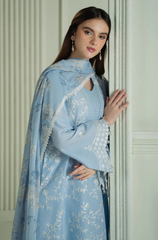Cross Stitch - 3PC Lawn Embroidered Suit - FFU0335 - Farakh Fabrics