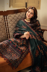 Asim Jofa - 3PC Lawn Embroidered Suit - FFU0354 - Farakh Fabrics