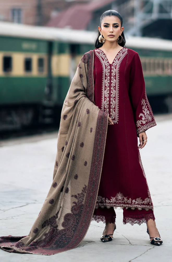Batik - 3PC Lawn Embroidered Suit - FFU0187 - Farakh Fabrics