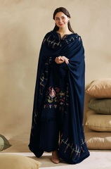 ZARA SHAHJAHAN - 3PC Lawn Embroidered Suit - FFU0154 - Farakh Fabrics