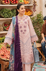MUSHQ - 3PC Lawn Embroidered Suit- FFU0149 - Farakh Fabrics