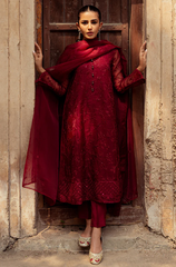 Cross Stitch - 3PC Lawn Embroidered Suit - FFU0359 - Farakh Fabrics