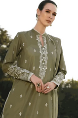 Batik - 3PC Lawn Embroidered Suit - FFU0338 - Farakh Fabrics