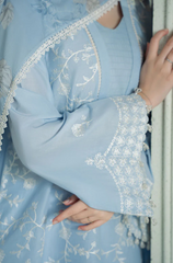 Cross Stitch - 3PC Lawn Embroidered Suit - FFU0335 - Farakh Fabrics