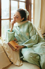 Coco By Zara Shahjaha - 3PC Lawn Embroidered Suit - FFU0341 - Farakh Fabrics