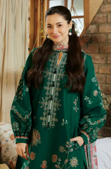 BAROQUE - 3PC Lawn Embroidered Suit - FFU0164 - Farakh Fabrics