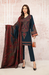 Sapphire - 3PC Lawn Embroidered Suit - FFU0223 - Farakh Fabrics