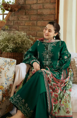 BAROQUE - 3PC Lawn Embroidered Suit - FFU0164 - Farakh Fabrics