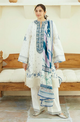 Coco By Zara Shahjahan - 3PC Lawn Embroidered Suit - FFU0170 - Farakh Fabrics
