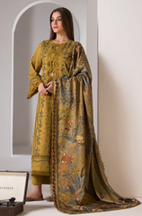 Jazmin - 3PC Lawn Embroidered Suit - FFU0172 - Farakh Fabrics