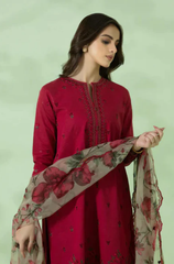 Sapphire - 3PC Lawn Embroidered Suit - FFU0131 - Farakh Fabrics