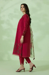 Sapphire - 3PC Lawn Embroidered Suit - FFU0131 - Farakh Fabrics