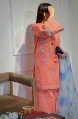 Maira Zunnorain - 3PC Lawn Embroidered Shirt - FFU0132 - Farakh Fabrics