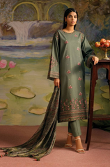 Sapphire - 3PC Lawn Embroidered Suit - FFU0198 - Farakh Fabrics