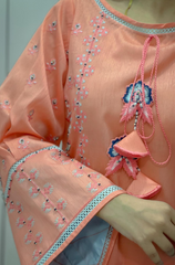 Maira Zunnorain - 3PC Lawn Embroidered Shirt - FFU0132 - Farakh Fabrics