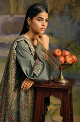 Sapphire - 3PC Lawn Embroidered Suit - FFU0198 - Farakh Fabrics