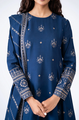 Bareeze - 3PC Lawn Embroidered Suit - FFU0219 - Farakh Fabrics