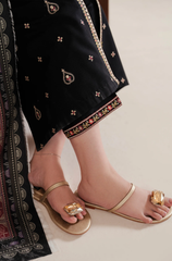 Garnet - 3PC Lawn Embroidered Suit - FFU0214 - Farakh Fabrics