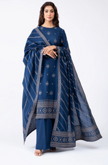 Bareeze - 3PC Lawn Embroidered Suit - FFU0219 - Farakh Fabrics