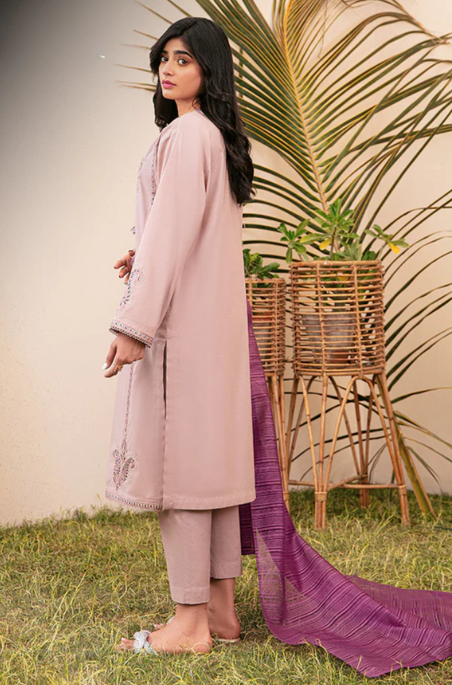 Iznik - 3PC Lawn Embroidered Suit - FFU0314 - Farakh Fabrics