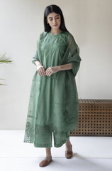 Dyot - 3PC Lawn Heavy Embroidered Shirt - FFU0356 - Farakh Fabrics