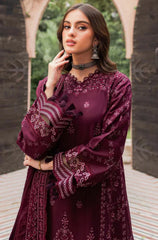 Farasha - 3PC Lawn Embroidered Suit - FFU0129 - Farakh Fabrics