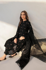 Jazmin - 3PC Lawn Embroidered Shirt - FFU0173 - Farakh Fabrics