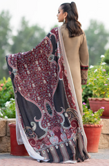 Bin Ilyas - 3PC Lawn Embroidered Suit - FFU0229 - Farakh Fabrics
