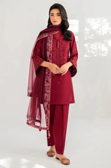 Jazmin - 3PC Lawn Embroidered Dress - FFU0161 - Farakh Fabrics