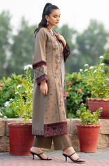 Bin Ilyas - 3PC Lawn Embroidered Suit - FFU0229 - Farakh Fabrics