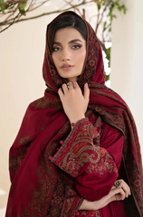 Maria B - 3PC Lawn Embroidered Suit - FFU0140 - Farakh Fabrics