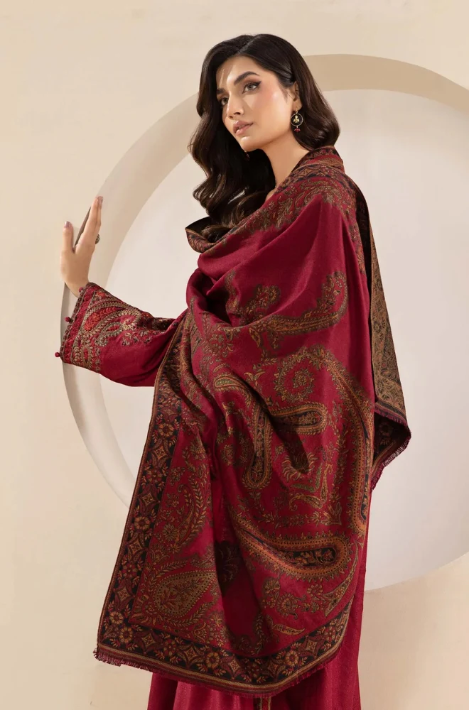 Maria B - 3PC Lawn Embroidered Suit - FFU0140 - Farakh Fabrics