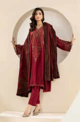 Maria B - 3PC Lawn Embroidered Suit - FFU0140 - Farakh Fabrics