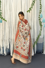 Urge - 3PC Lawn Embroidered Suit - FFU0130 - Farakh Fabrics