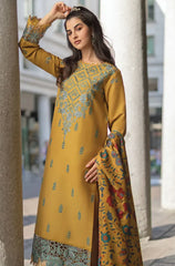 Rang Rasiya - 3PC Lawn Embroidered Suit - FFS0295 - Farakh Fabrics