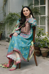 Zara Shahjahan - 3PC Lawn Embroidered Suit - FFU0361 - Farakh Fabrics