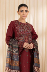Sapphire - 3PC Lawn Embroidered Suit - FFU0162 - Farakh Fabrics