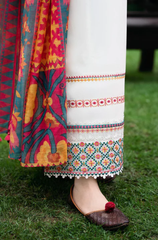 Sapphire - 3PC Lawn Embroidered Suit - FFU0221 - Farakh Fabrics