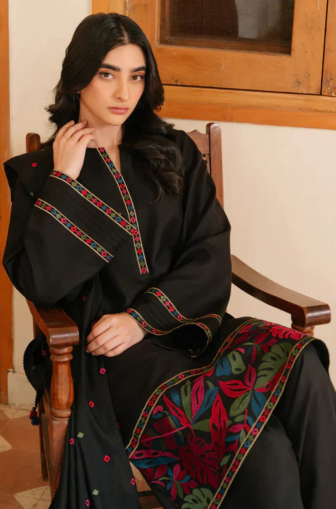 Jazmin - 3PC Lawn Embroidered Suit - FFU0177 - Farakh Fabrics