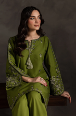 Batik - 2PC Lawn Embroidered Suit - FFU0196 - Farakh Fabrics