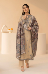 Mohagni - 3PC Lawn Embroidered Suit - FFU0212 - Farakh Fabrics