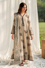 Garnet - 3PC Lawn Digital Printed Suit- BFB0268 - Farakh Fabrics