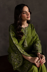 Batik - 2PC Lawn Embroidered Suit - FFU0196 - Farakh Fabrics