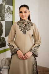 Garnet - 3PC Lawn Embroidered Suit - FFU0222 - Farakh Fabrics