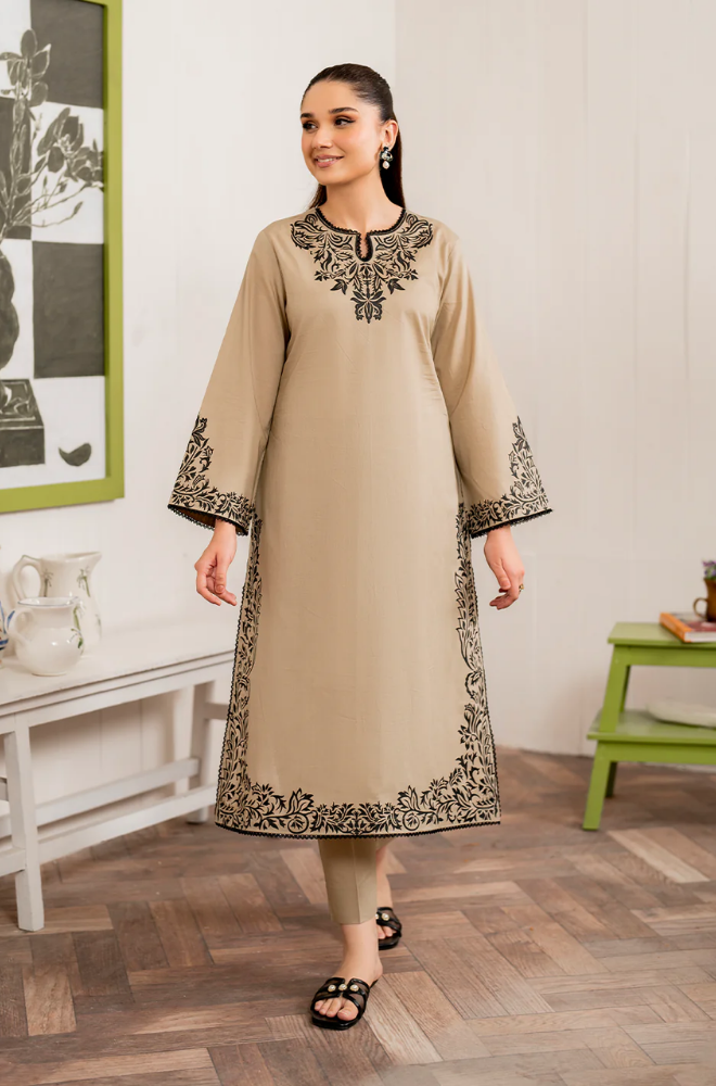 Garnet - 3PC Lawn Embroidered Suit - FFU0222 - Farakh Fabrics