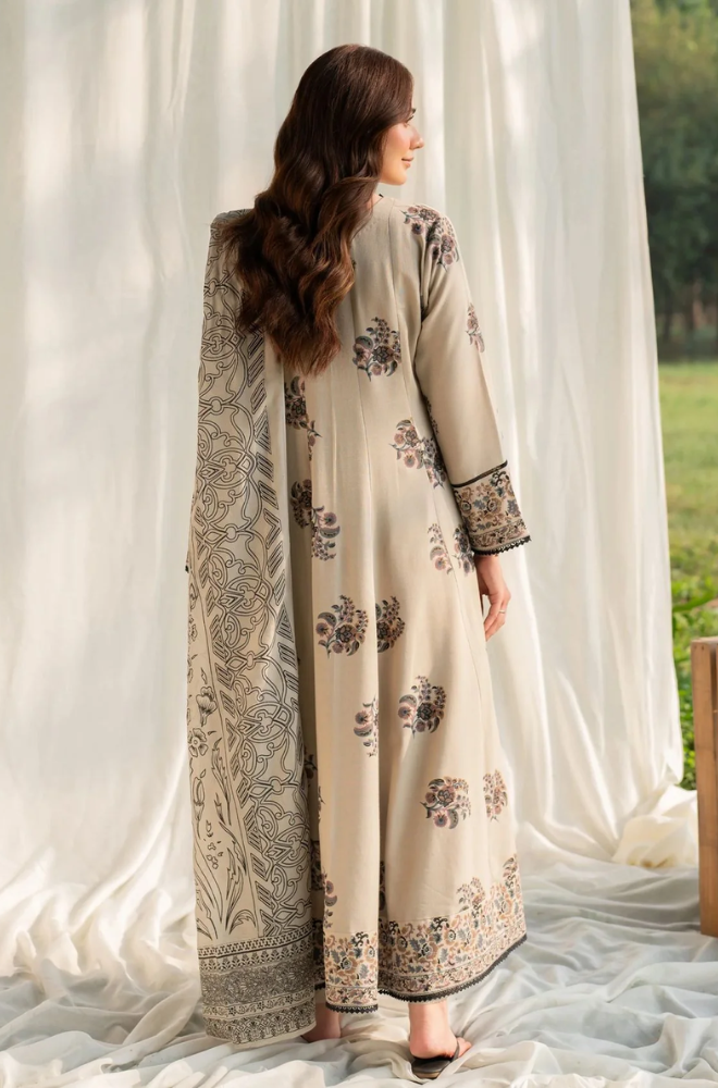 Garnet - 3PC Lawn Digital Printed Suit- BFB0268 - Farakh Fabrics