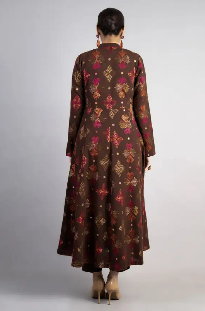 Bareeze - 3PC Lawn Embroidered Suit - FFU0343 - Farakh Fabrics
