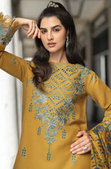Rang Rasiya - 3PC Lawn Embroidered Suit - FFS0295 - Farakh Fabrics